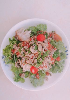 Hình của món Mỳ xào thịt bằm (keto).