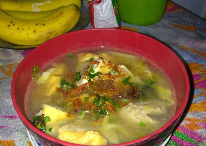 Kuah bakso (kaldu iga sapi)