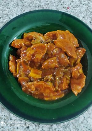 عکسی از دستور خوراک بندری