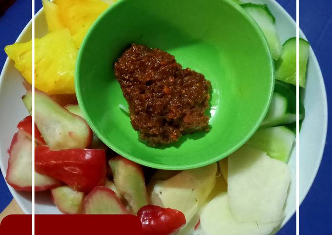 Resep Rujak Buah Segar Oleh Magrika Medani Graha Cookpad 