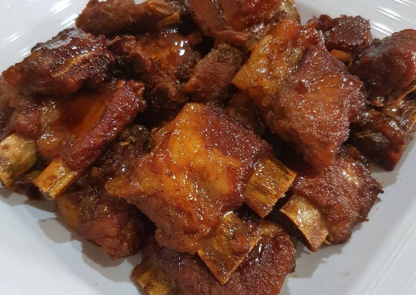 Honey Fried Ribs
