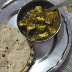 Palak paneer A picture of Palak paneer.