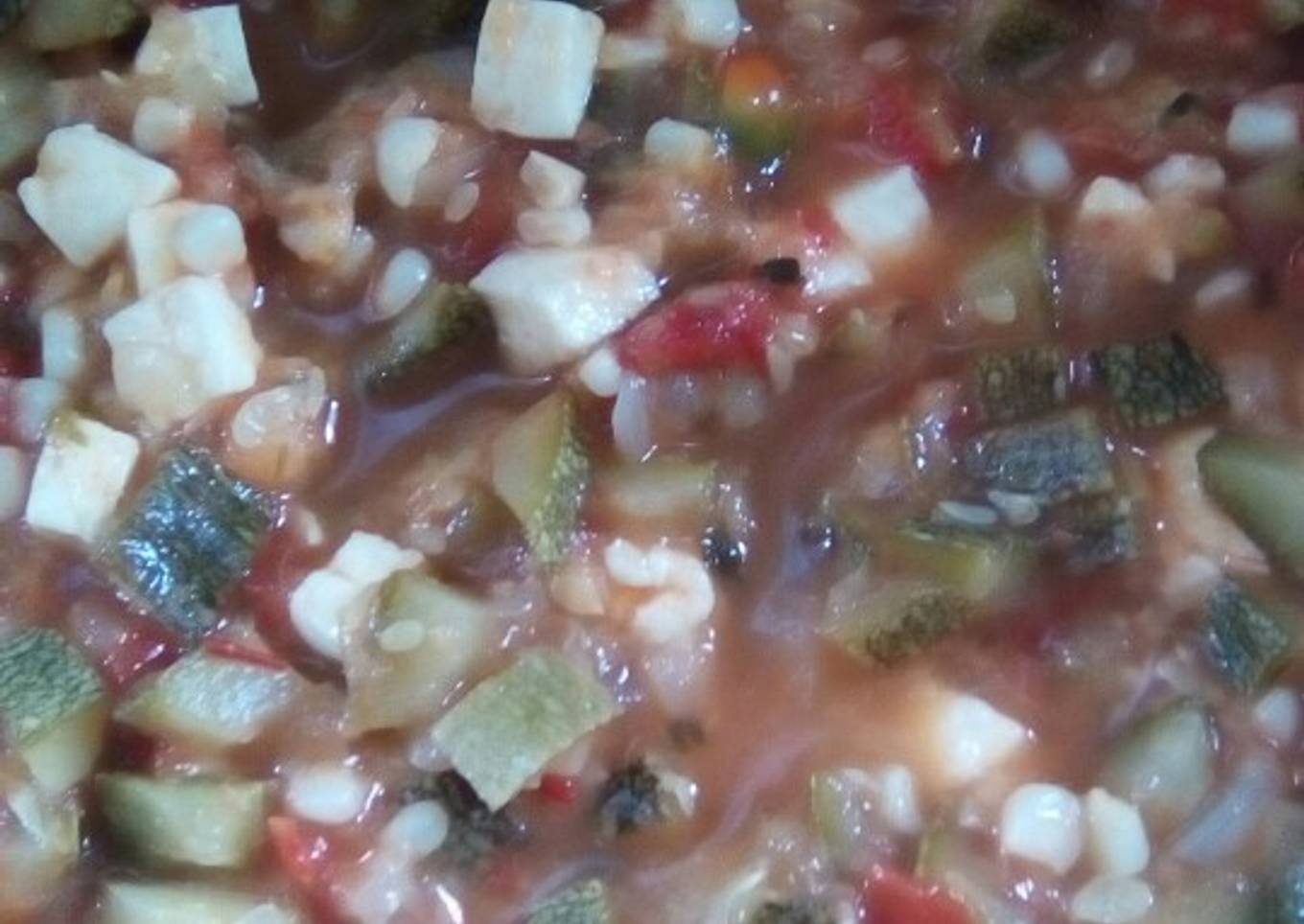 Calabacitas con queso