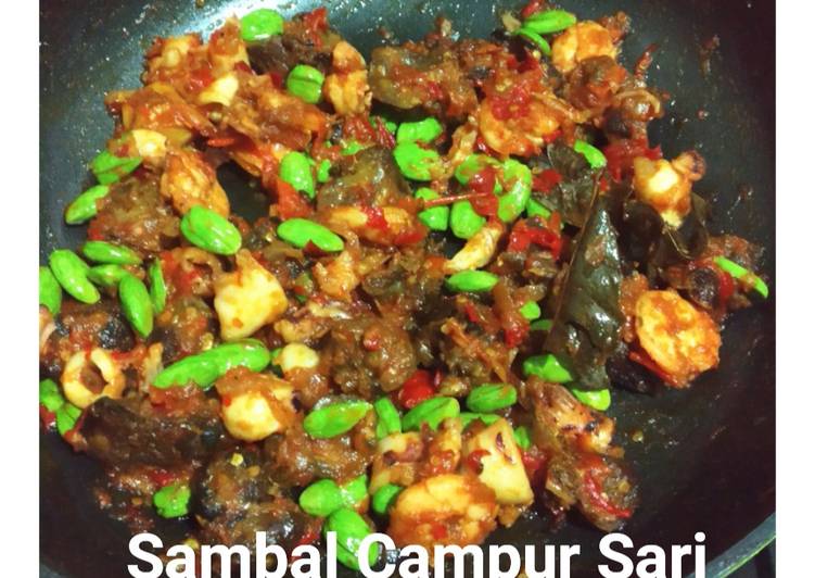 Bagaimana Menyiapkan Sambal Campur Sari, Menggugah Selera