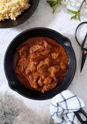 A picture of Beef stew my Greek way.