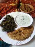Bathua ki Thali a complete meal