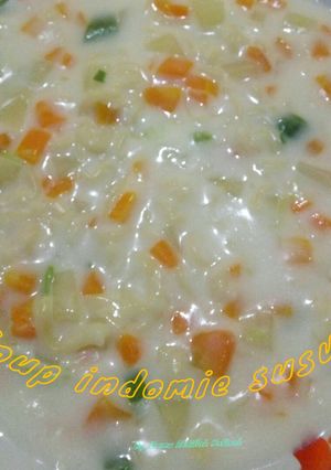Foto resep Soup indomie susu