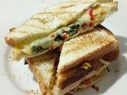 A picture of vegetarian sandwich