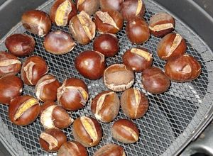 Une photo de Marrons grillés à l'air fryer