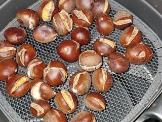 Marrons grillés à l'air fryer