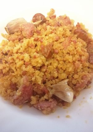 Una foto de Migas a la pastora