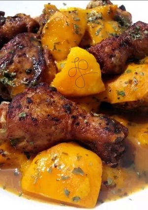 A picture of Mango Chicken.