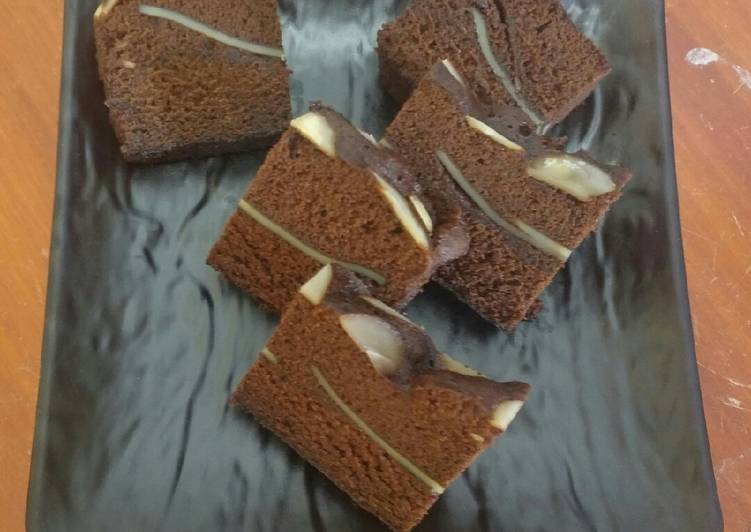 Resep Brownies kukus butter nyoklat (tanpa minyak), Bisa Manjain Lidah