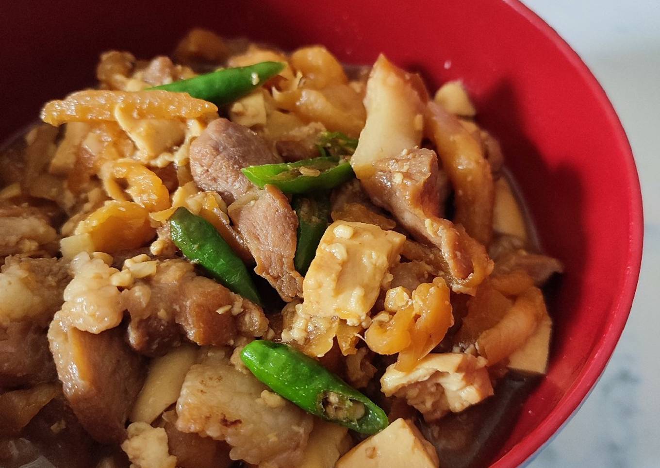 Tumis Samcan Chaipo Manis