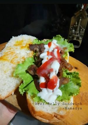 Foto resep 15. Beef Belly Sandwich