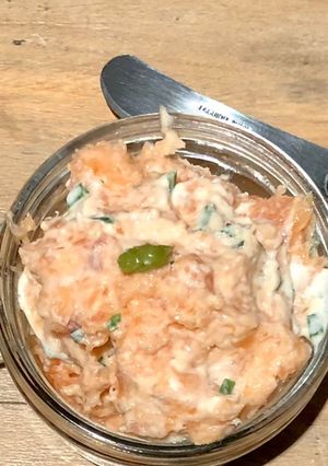 Une photo de Mousse de saumon