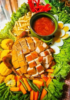 Foto resep Ayam Kodok