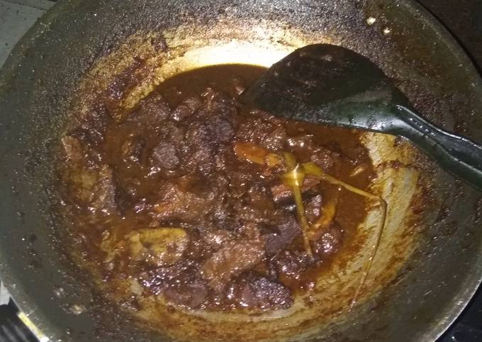 Semur daging sapi Betawi asli