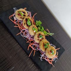 A picture of Dahi kabab (curd kabab).