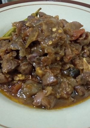 Foto resep Oseng Mercon Ampela Ayam