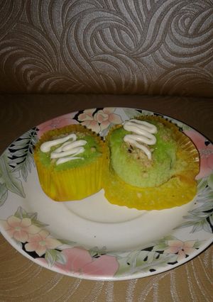 Foto resep Cup Cake Pandan