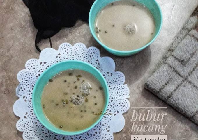 Bubur kacang ijo tanpa santan