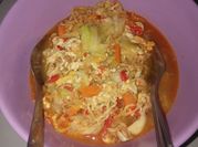 Gambar seblak mie instan seadanya