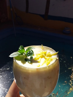 Una foto de Mousse de limón
