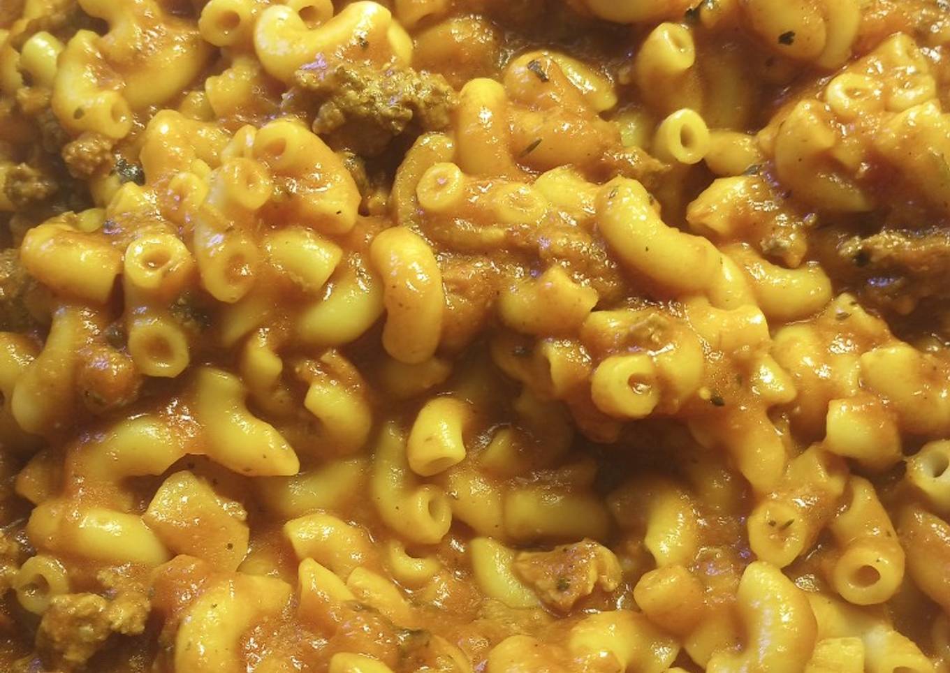 Onepot Burger-Bacon Pasta