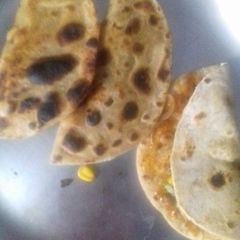 A picture of Chapati Veg Roll.