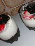 Mousse de Nutella com Nata