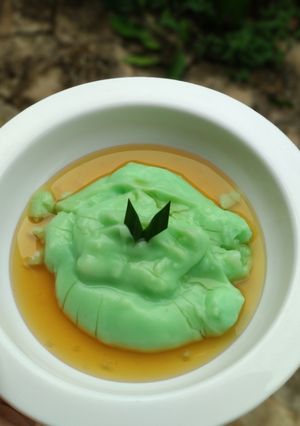 Foto resep Bubur sumsum hijau lembut