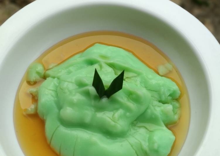 Resep Bubur sumsum hijau lembut oleh Bunda Early - Cookpad