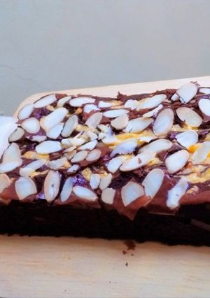 Foto resep 46. Brownies Creamcheese Almond
