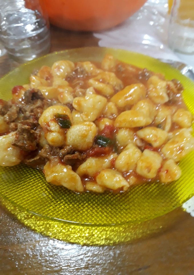 Una foto de Ñoquis