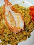 Arroz de Açafrão com Bimis