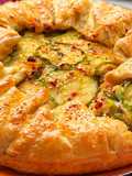 Zucchini Puff Pastry Pie
