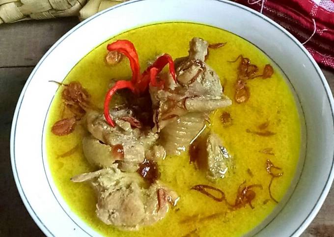Resep Opor Ayam Bumbu Kuning yang Menggugah Selera