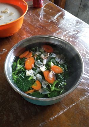 Foto resep Sayur Bayam temu Kunci