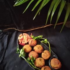A picture of Masoor dal kabab.