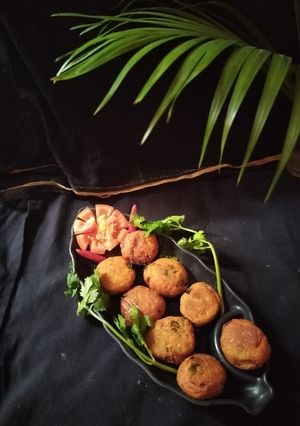 A picture of Masoor dal kabab.
