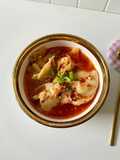 Pangsit Ayam Kuah Pedas