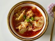 Gambar pangsit kuah pedas