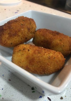 Una foto de Croquetas de setas en Mambo