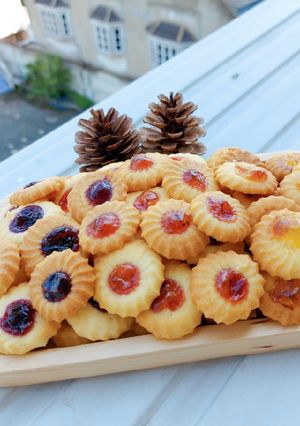 รูปของ Jam cookie คุกกี้แยม หม้อลมร้อน