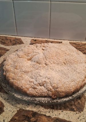 Una foto de Tarta rustíca con dulce de batata