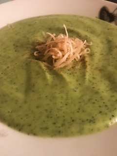 Una foto de Crema de calabacín