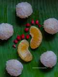 Narkel Naru or Coconut Ladoo