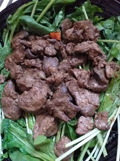صورة لوصفة كبده فراخ بطريقه الكبده السكندارني