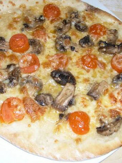 Una foto de Pizza a la boscaiola